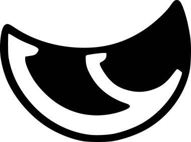 black and white of icon shape