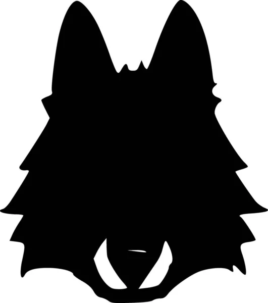 Волк Иконка Сайта — стоковое фото