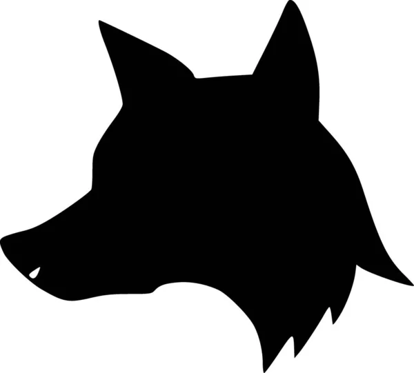 Wolf Web Symbol Einfache Illustration — Stockfoto