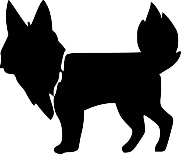 Wolf Web Symbol Einfache Illustration — Stockfoto
