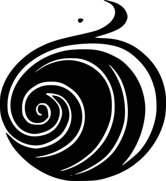 Swirl Web Icon Simple Illustration — Stock Photo, Image