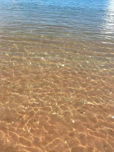 Dalgalı Dalgalı Deniz Suyu — Stok fotoğraf