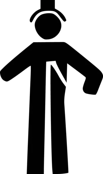 Mann Web Symbol Einfache Illustration — Stockfoto