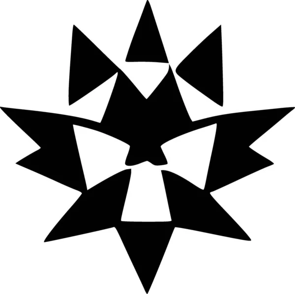 Διαβολικό Σχήμα Κεφαλιού Web Εικονίδιο Απλή Απεικόνιση — Φωτογραφία Αρχείου