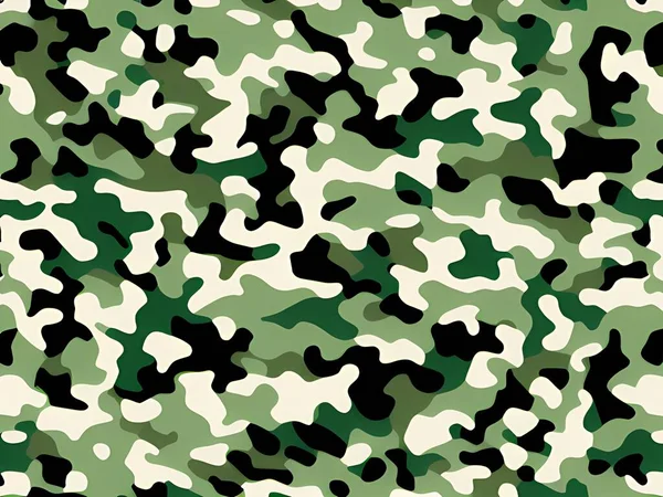 Motif Art Avec Camouflage Herbe Verte Illustration — Photo