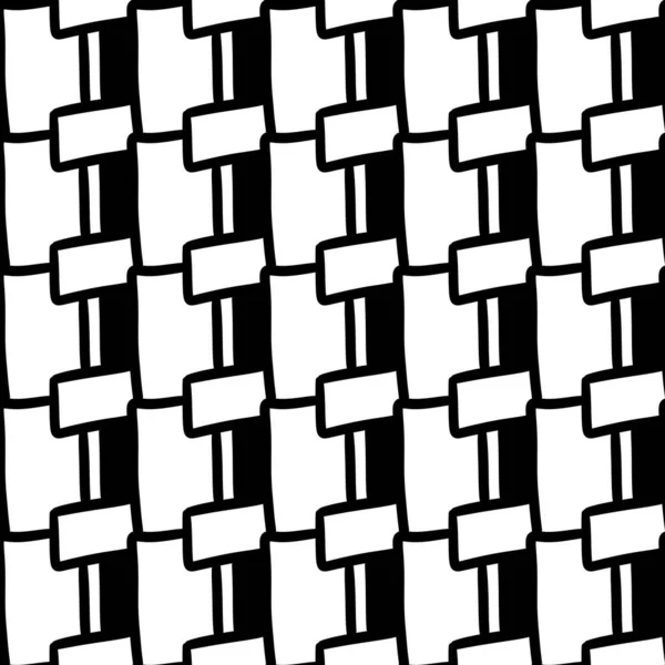 Abstrakter Moderner Schwarz Weiß Hintergrund Illustration — Stockfoto