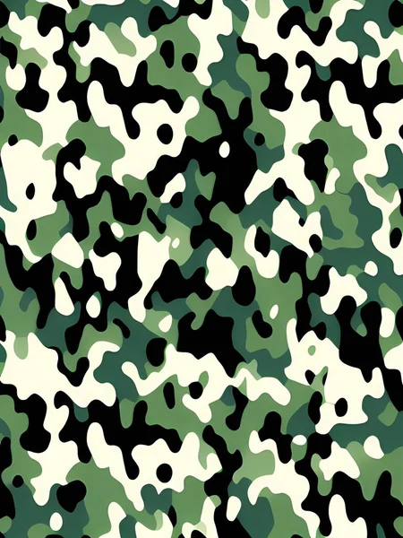 Kamouflage Militära Mönster Bakgrund Illustration — Stockfoto