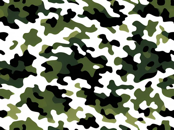 Camouflage Military Pattern Background Illustration — Stock Photo, Image
