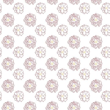 Soyut geometrik süslemesiz desen. dizayn arkaplanı, çiçek deseni