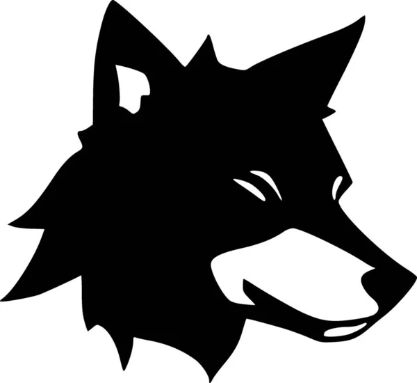 Vlk Obrázek Vektoru Webové Ikony — Stock fotografie