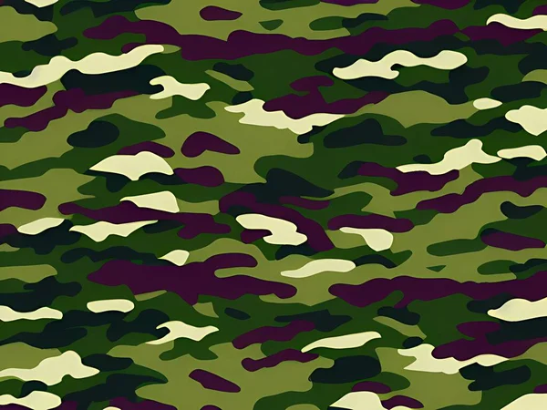 Pattern Camouflage Green Grass Illustration Background — Stock Photo, Image