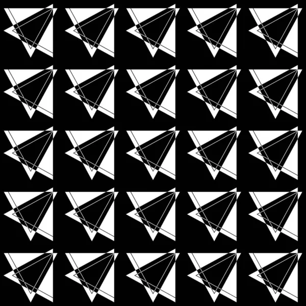 幾何学的図形でシームレスなパターン — ストック写真