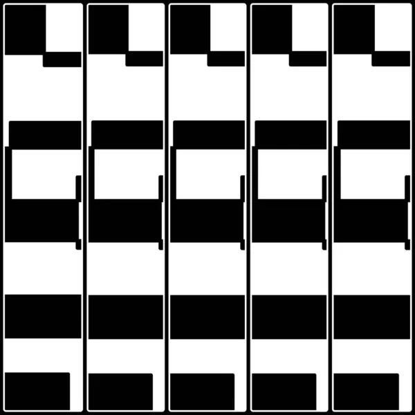 Sfondo Quadrato Bianco Nero — Foto Stock