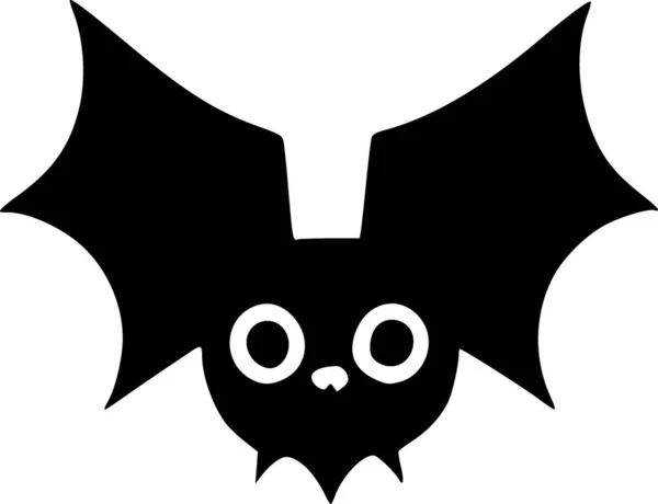 蝙蝠卡通片Web图标示例 — 图库照片