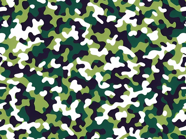 Art Camouflage Pattern Background Illustration — Stock Photo, Image