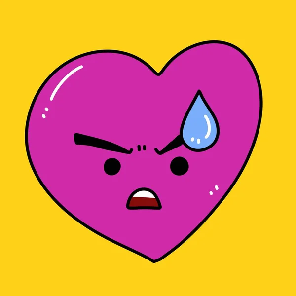 Cute Heart Love Symbol Illustration — Stock Photo, Image