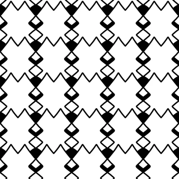 Nahtloses Muster Mit Geometrischen Formen Illustration — Stockfoto