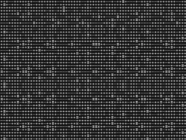 Fondo Abstracto Con Código Binario Ilustración Fondo Pantalla Blanco Negro — Foto de Stock