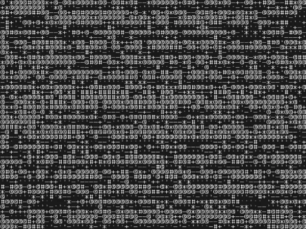 Абстрактный Фон Бинарным Кодом Черно Белые Обои Иллюстрации — стоковое фото