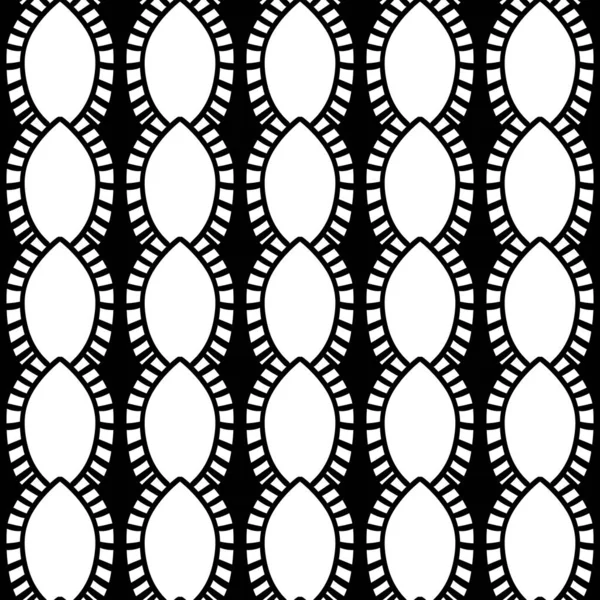 stock image black and white geometric seamless pattern. abstract background.