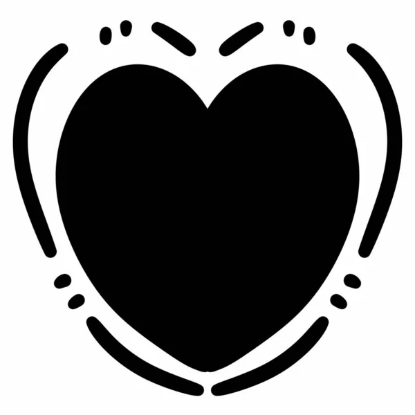 Liebe Web Symbol Einfache Illustration — Stockfoto