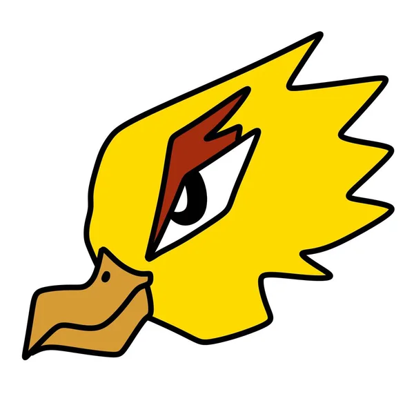 Garabato Dibujado Mano Águila —  Fotos de Stock