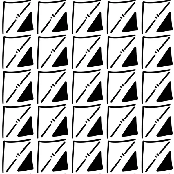 Bezproblemowy Abstrakcyjny Wzór Geometryczny Ilustracja — Zdjęcie stockowe