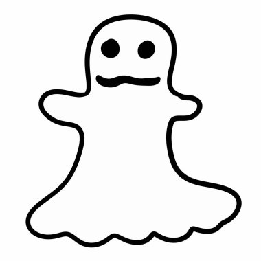 Hayalet çizgi filminde siyah beyaz