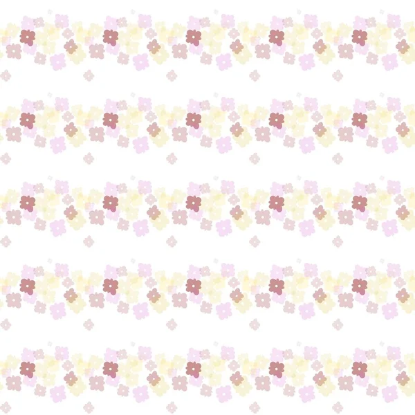 Seamless Pattern Beautiful Flower Background — Stock Photo, Image