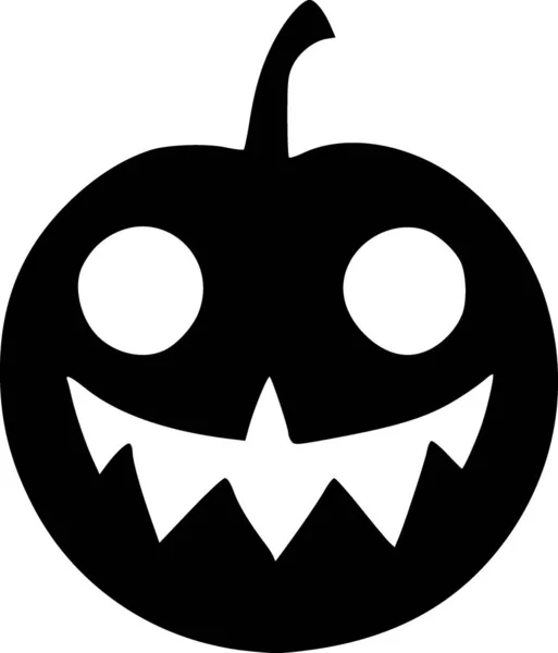 Halloween Tykvička Ilustrace Ikon Webu — Stock fotografie