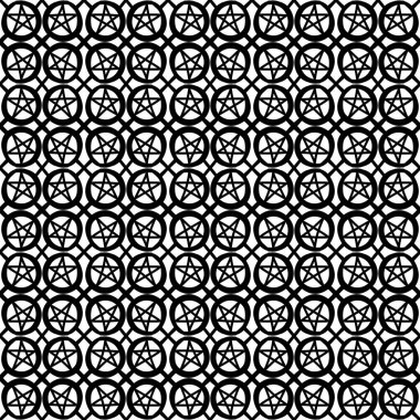 Geometrik desen. siyah ve beyaz desenli. resimleme. 