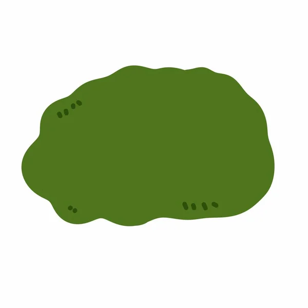 Kreslené Kreslené Čmáranice Zelené Trávy — Stock fotografie