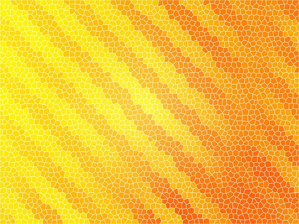 Oranje Achtergrond Met Pixel Art Illustratie — Stockfoto