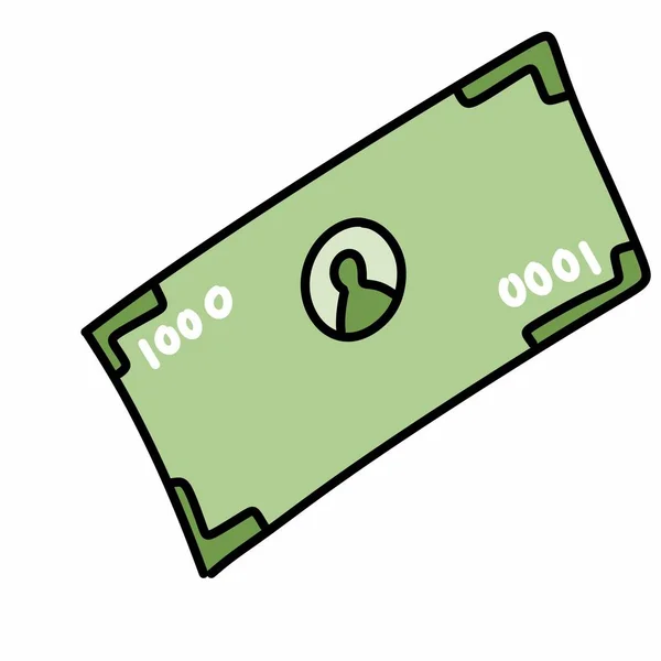 Bill Money Money Payment Illustration Graphic Design — Stock Photo, Image