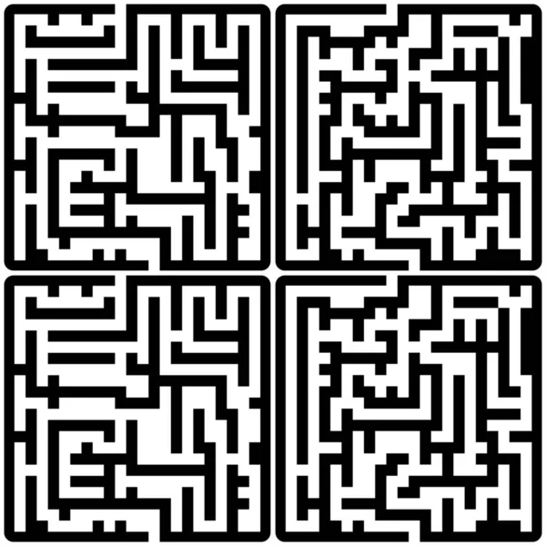 Labyrint Labyrint Labyrint Spel Labyrint — Stockfoto