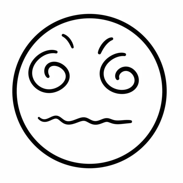 Arte Emoji Ícone Desenho Animado Ilustração — Fotografia de Stock