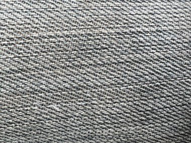 Kumaş dokusunun gri arkaplanı