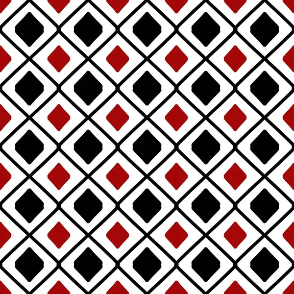 Zwart Wit Geometrisch Naadloos Patroon Abstracte Achtergrond Illustratie — Stockfoto