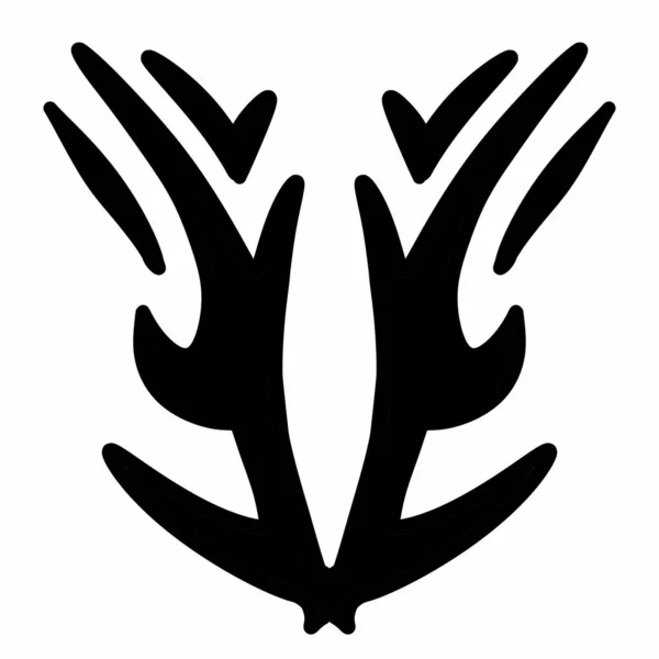 Чорно Білий Татуювання Племінний Абстрактний Рукав — стокове фото