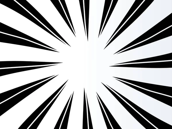 Черный Белый Звездообразования Санберст Фоне — стоковое фото