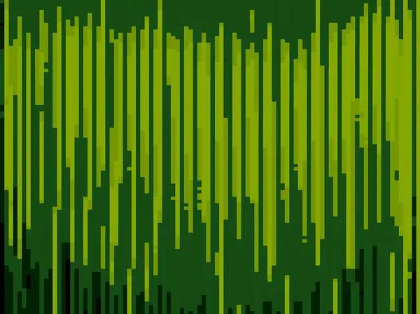 Sfondo Verde Pixel Art Pattern — Foto Stock