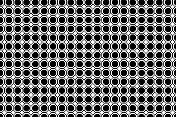 抽象的な幾何学的黒と白の背景 — ストック写真