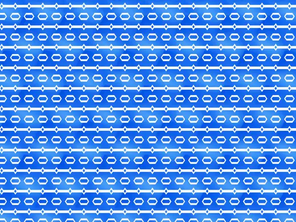 Fond Abstrait Bleu Rayé Motif Géométrique — Photo