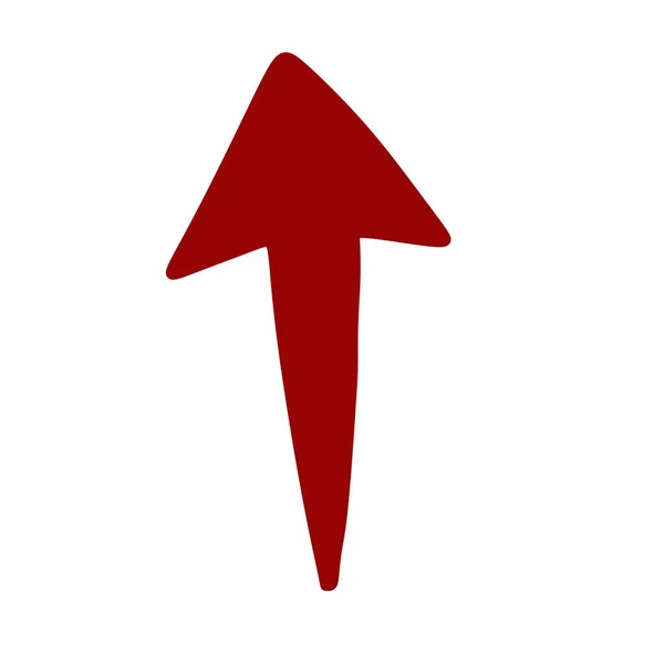 Art Arrow Left Flat Icon — Stock Photo, Image