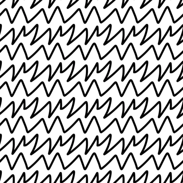Nahtloses Muster Mit Schrägen Schwarzen Linien Abstrakte Geometrische Textur Monochrom — Stockfoto