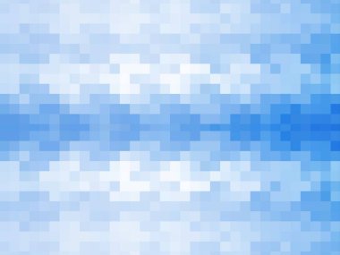 arkaplan geometrik deseni mavi renkte.