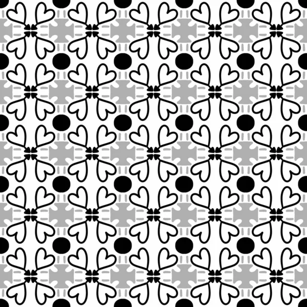 Illustration Geometriska Sömlösa Mönster Bakgrund — Stockfoto
