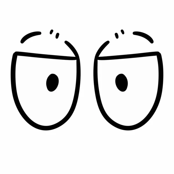 Illustration Cartoon Face — Stock Photo, Image