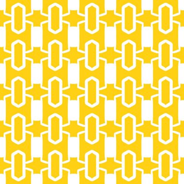 Soyut geometrik şablonun çizimi