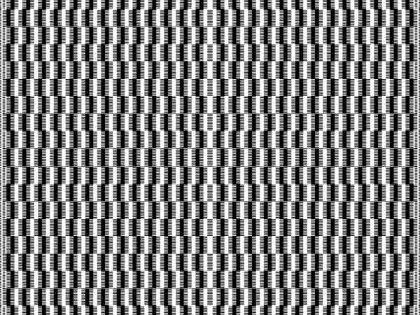 Noir Blanc Motif Géométrique Abstrait — Photo